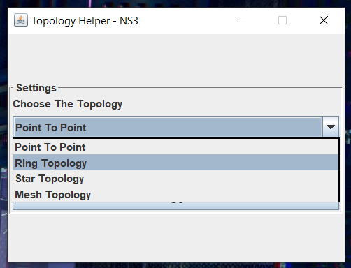 Choosing The Topology